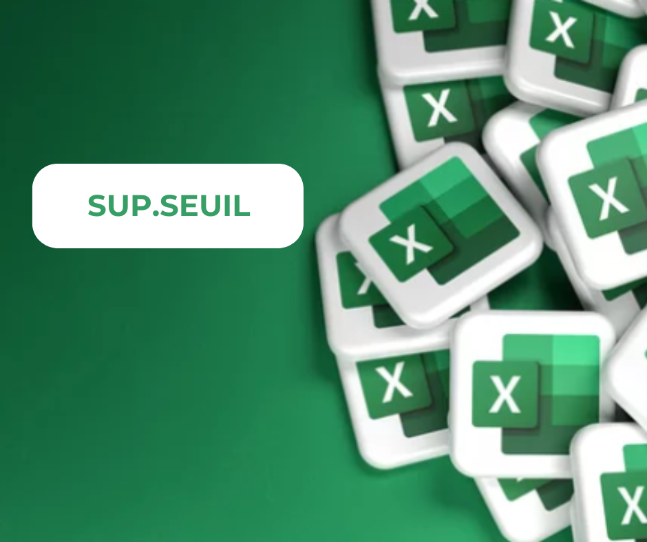 Définir des valeurs supérieures ou inférieures à un seuil avec la fonction SUP.SEUIL