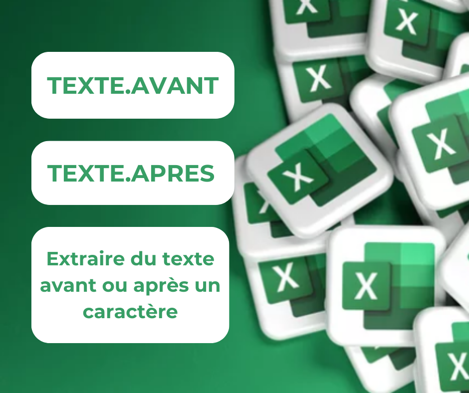 Extraire des caractères d’une cellule avec les fonctions TEXTE.AVANT et TEXTE.APRES